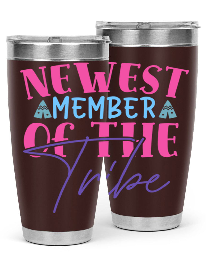 newest member of the tribe Style 211#- baby- tumbler