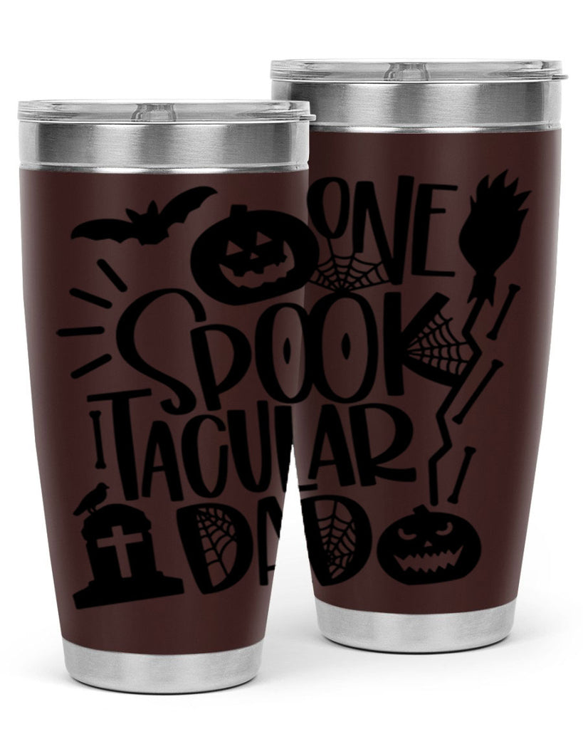 one spooktacular dad 37#- halloween- Tumbler