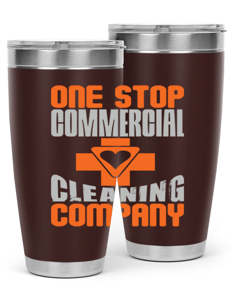 one stop commercial cleaning company Style 18#- cleaner- tumbler
