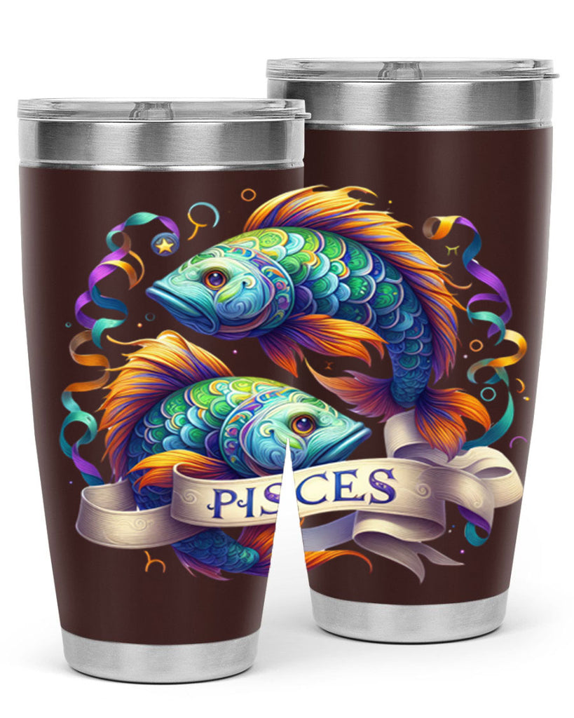 pisces 361#- zodiac- Tumbler