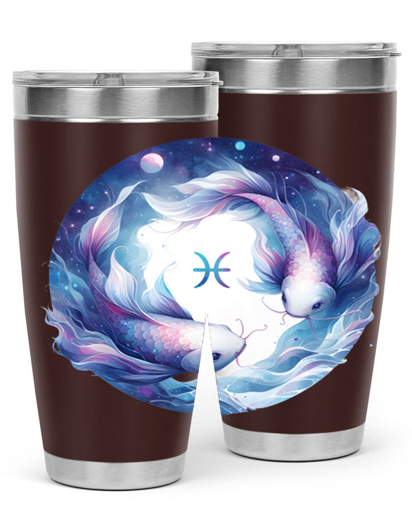 pisces 363#- zodiac- Tumbler