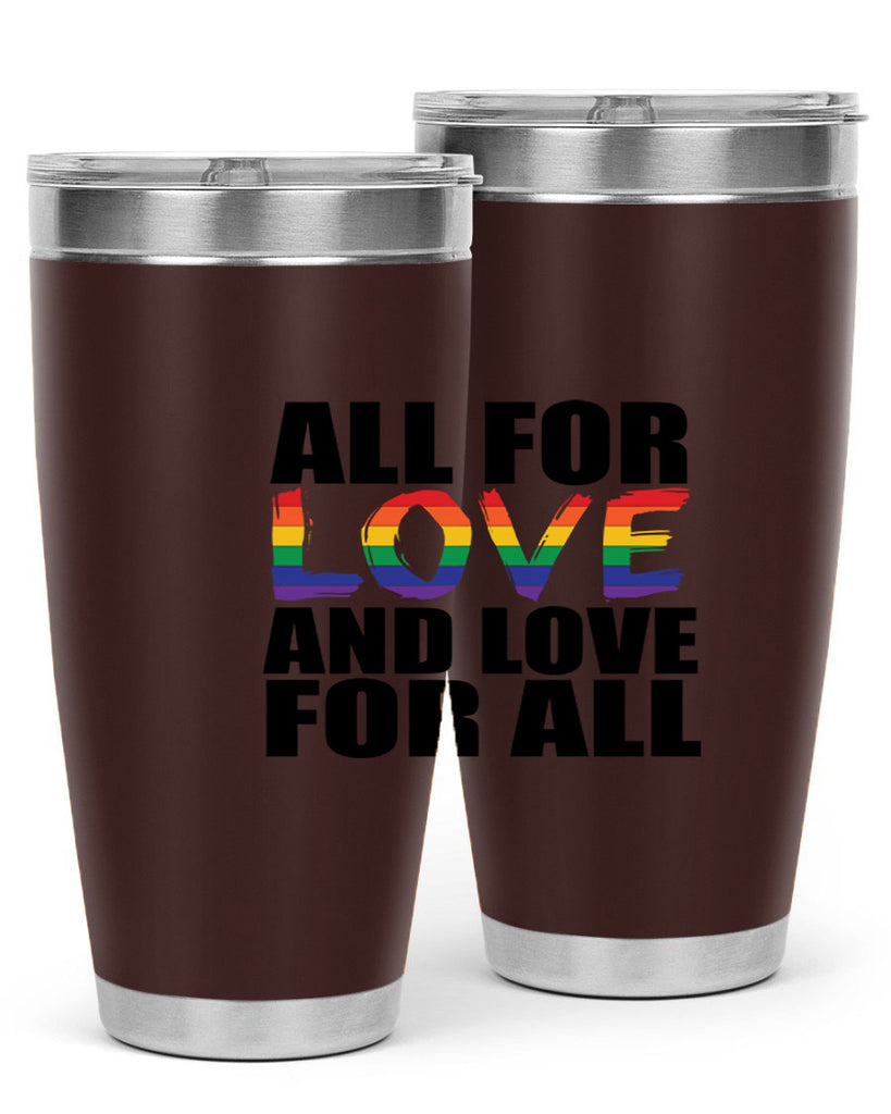 pride love for all 65#- lgbt- Tumbler