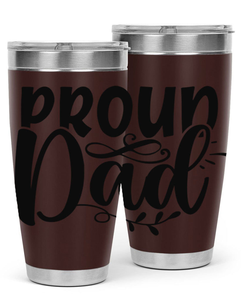 proud dad 71#- dad- Tumbler