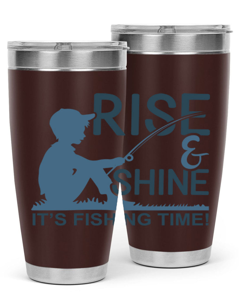 rise shine 41#- fishing- Tumbler