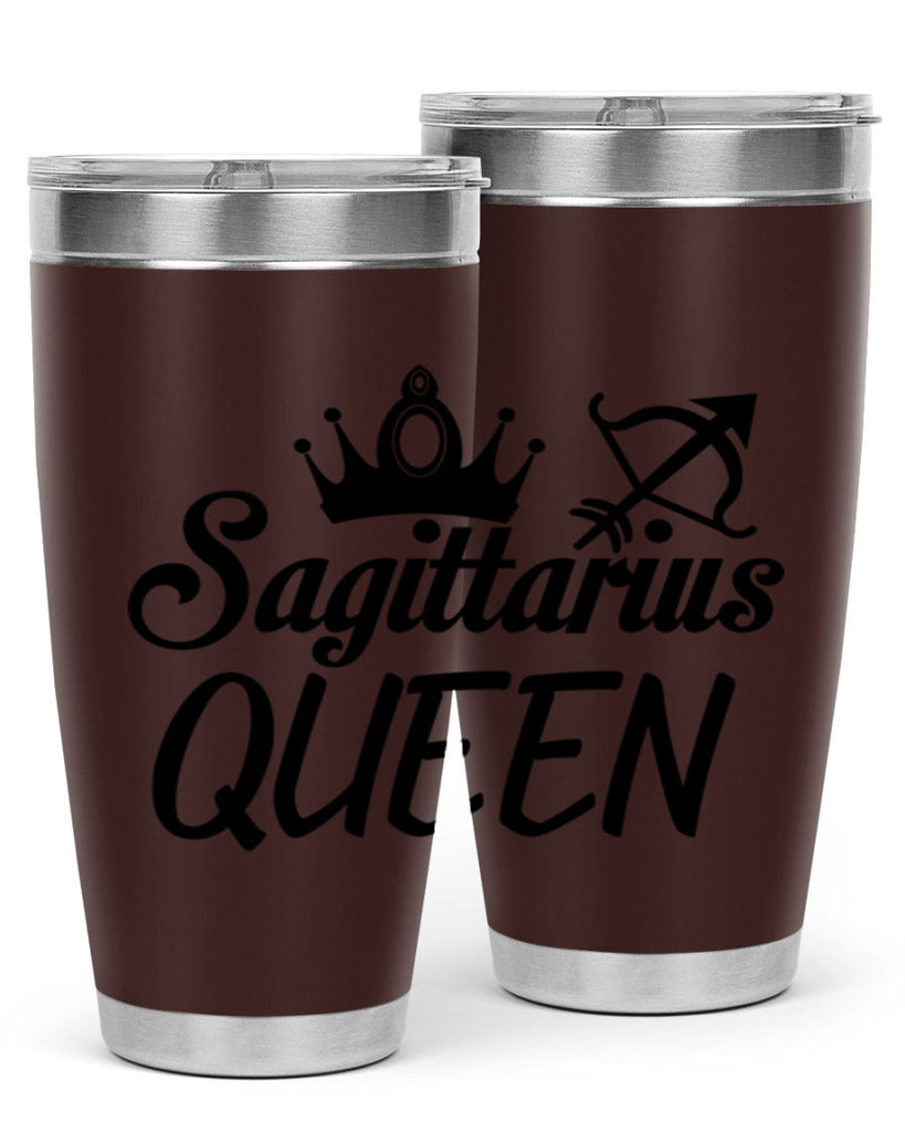 sagittarius queen 412#- zodiac- Tumbler