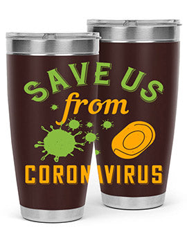 save us from coronavirus Style 24#- corona virus- Cotton Tank