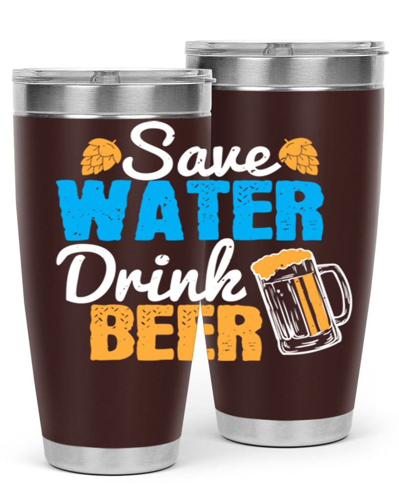 save water drink beer 12#- beer- Tumbler