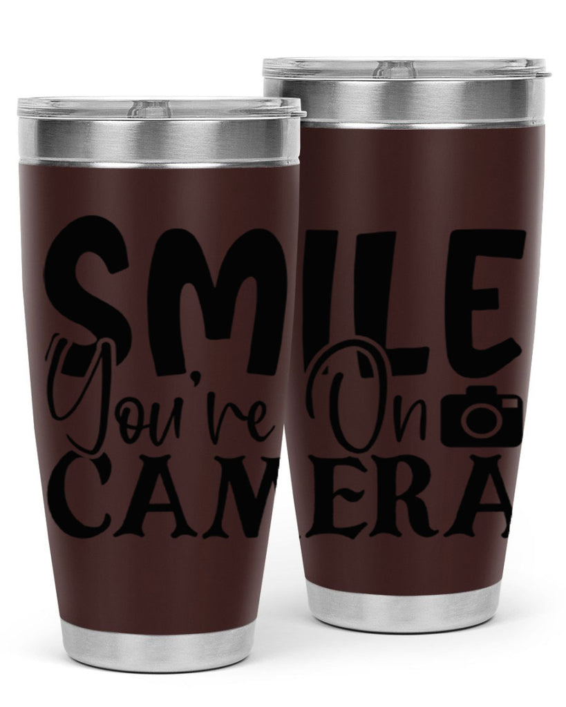 smile you’re on camera 51#- home- Tumbler