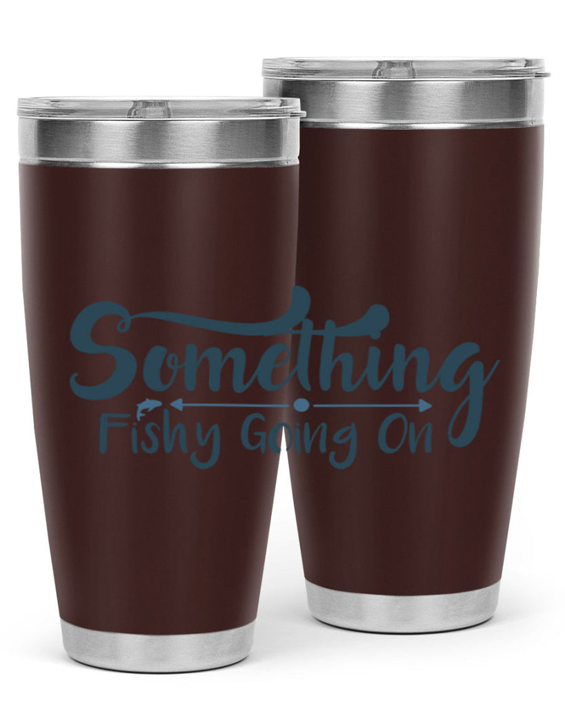 something 36#- fishing- Tumbler