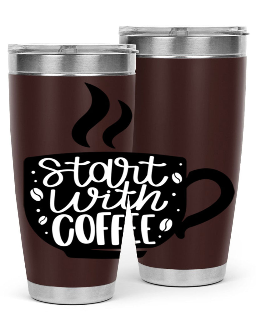 start with coffee 32#- coffee- Tumbler