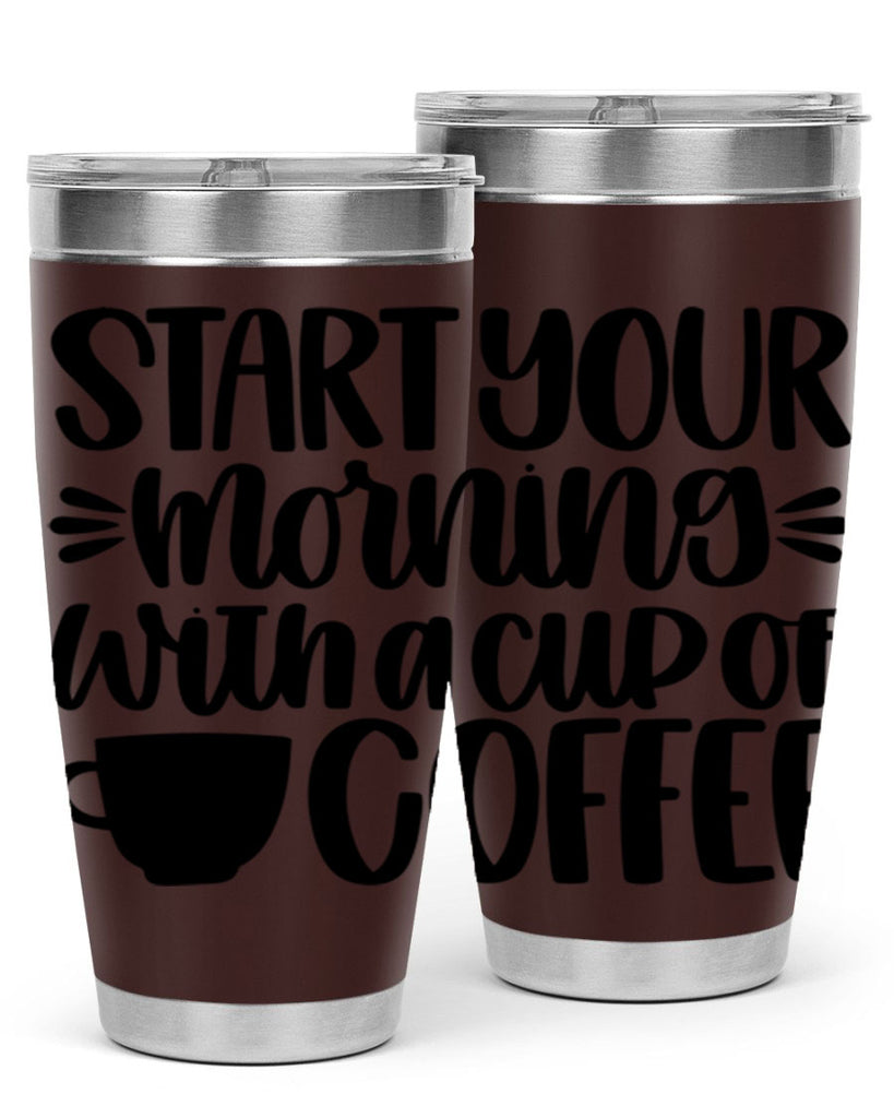 start your morning with 28#- coffee- Tumbler