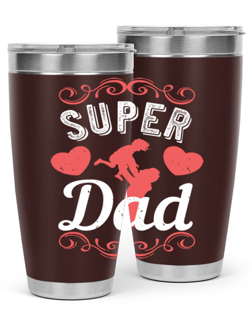 super dad 178#- fathers day- Tumbler