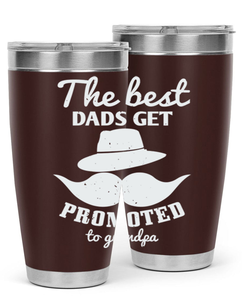 the best dads get promoted 164#- fathers day- Tumbler