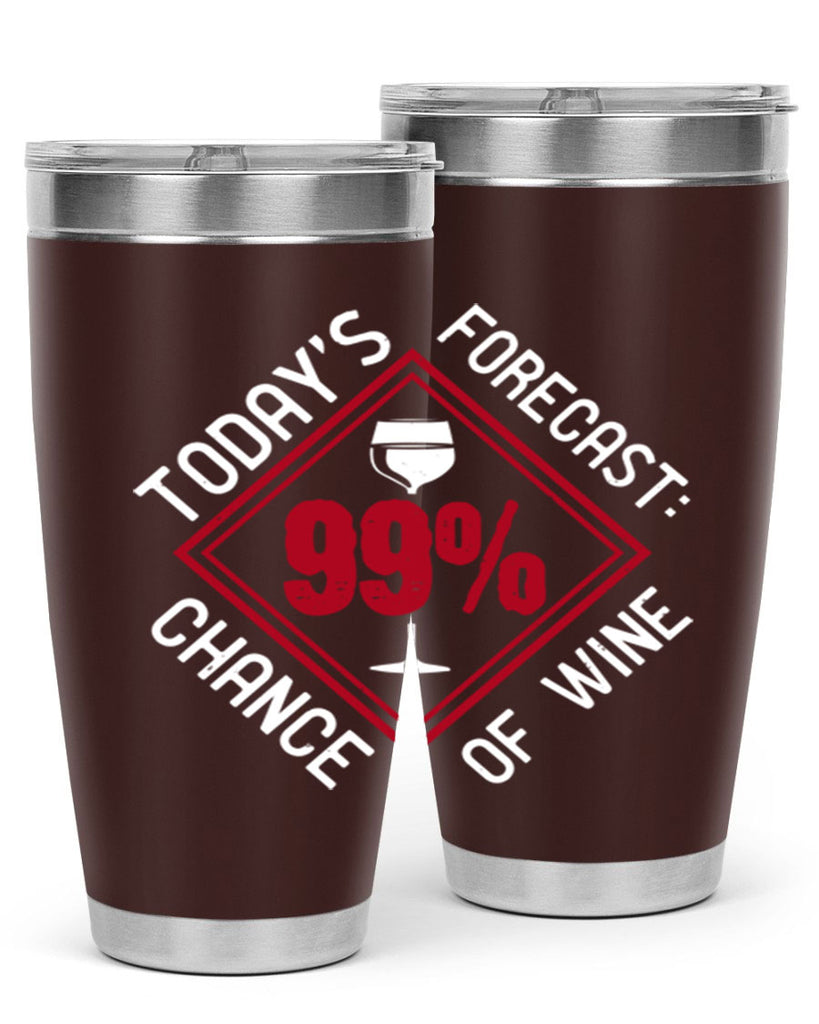 today’s forecast chance of wine of wine 115#- wine- Tumbler