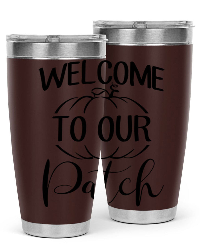 welcome to our patch 632#- fall- Tumbler