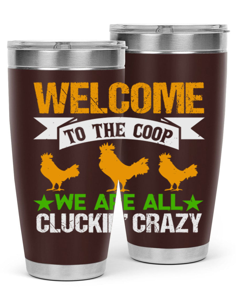 welcome to the coop 29#- farming and gardening- Tumbler