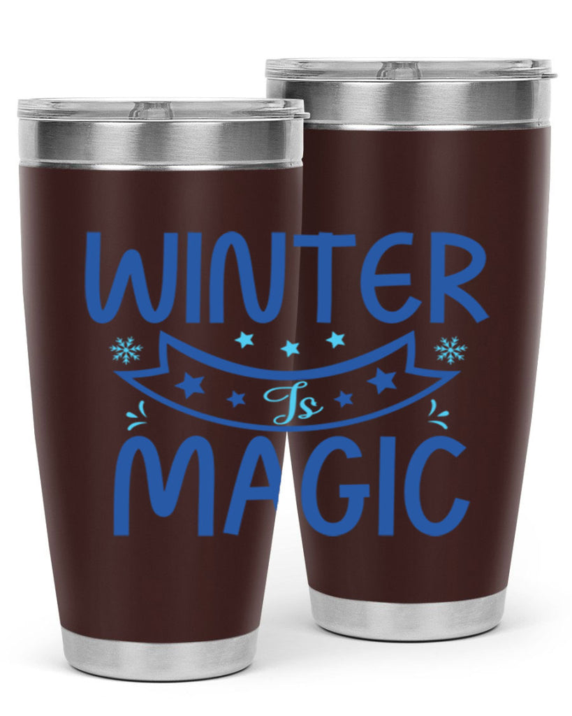 winter is magic 508#- winter- Tumbler