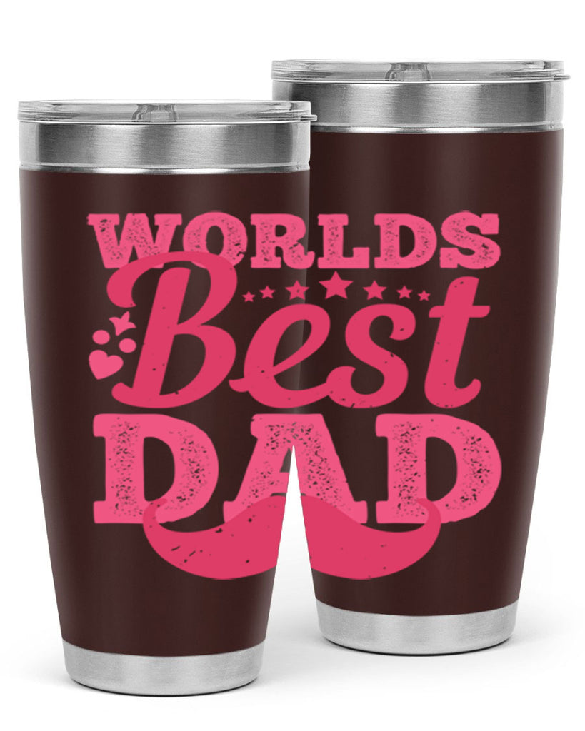 worlds best dad 142#- fathers day- Tumbler