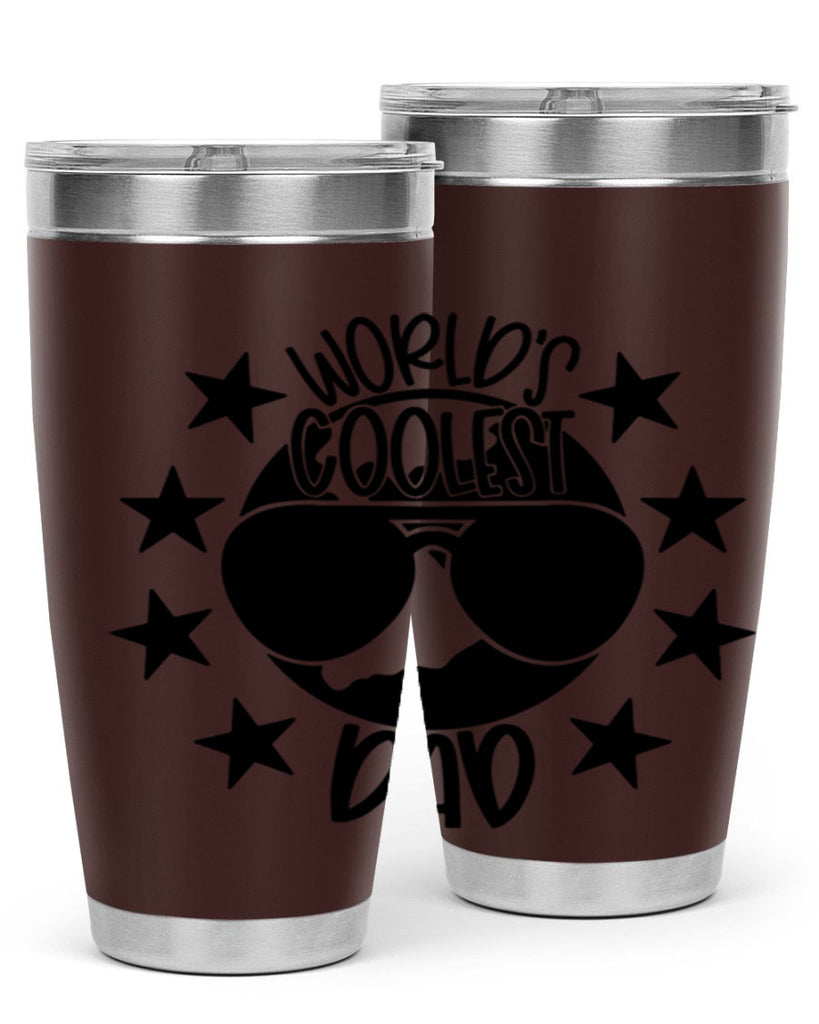 worlds coolest dad 11#- fathers day- Tumbler