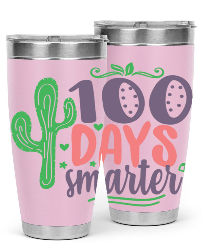 100 days smarterr 23#- 100 days of school- Tumbler