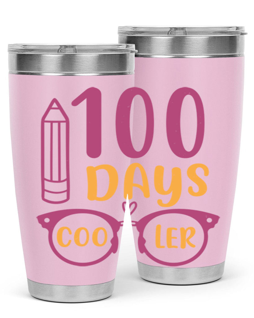 2 days cooler 42#- 100 days of school- Tumbler