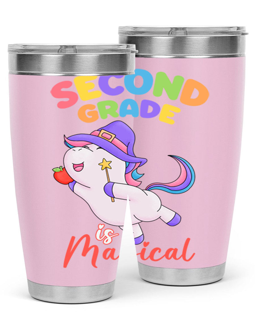 2nd Grade is Magical Unicorn 5#- second grade- Tumbler