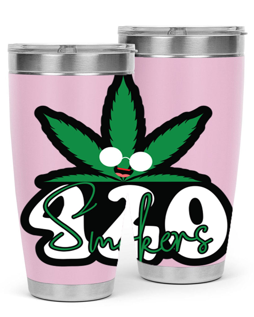 420 smokers 2#- marijuana- Tumbler