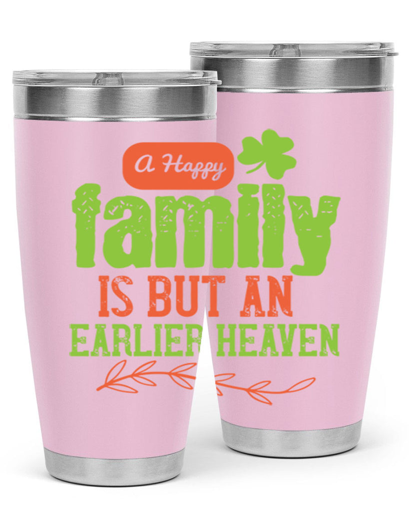 A happy family is but an earlier heaven Style 54#- baby- Tumbler