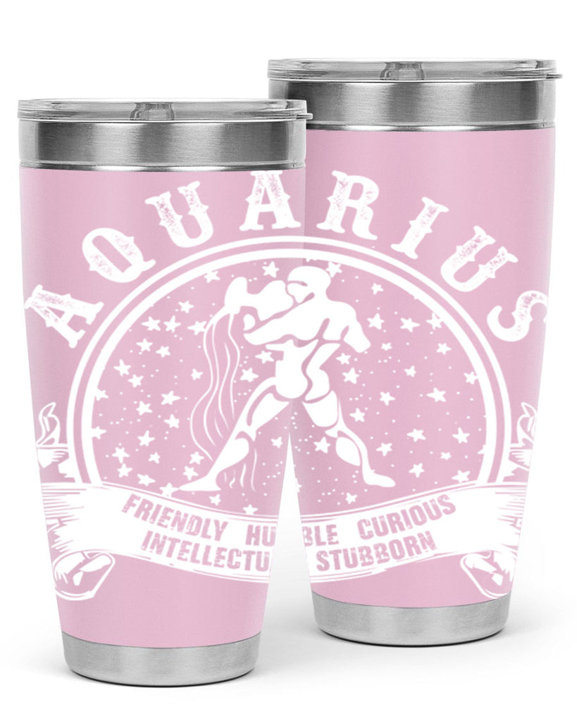 Aquarius 43#- zodiac- Tumbler