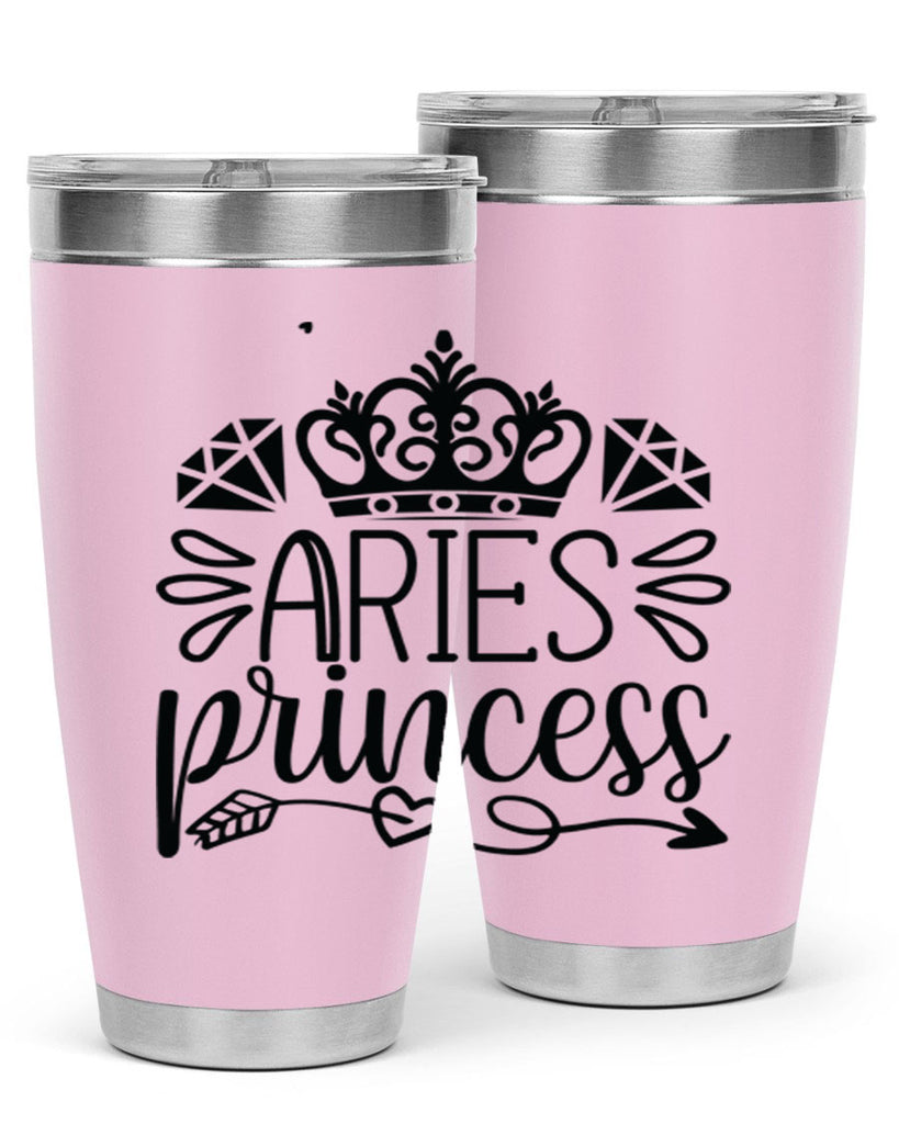 Aries princess 114#- zodiac- Tumbler