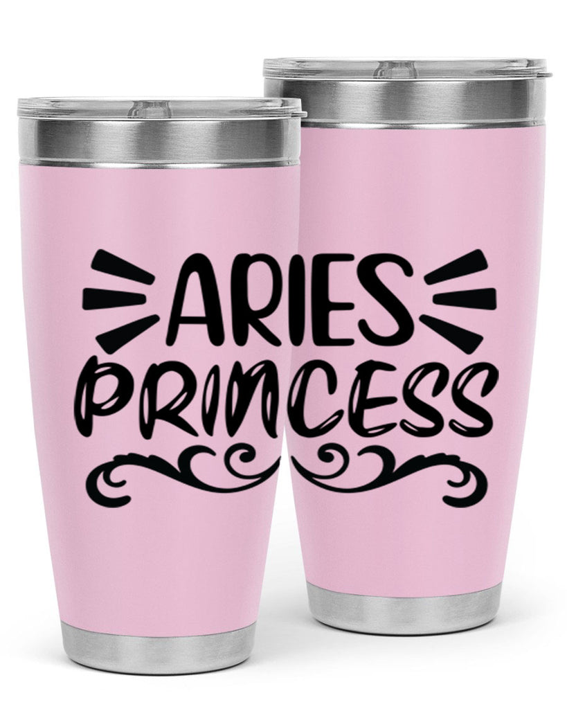 Aries princess 117#- zodiac- Tumbler