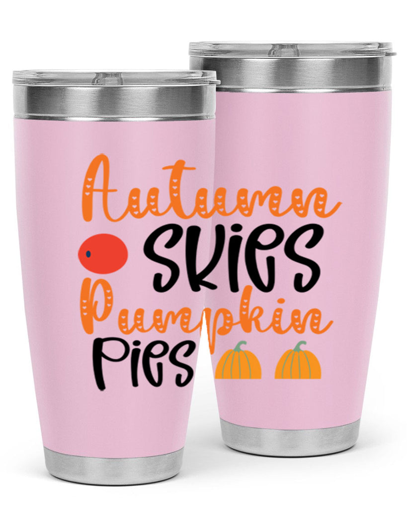 Autumn Skies Pumpkin Pies 30#- fall- Tumbler