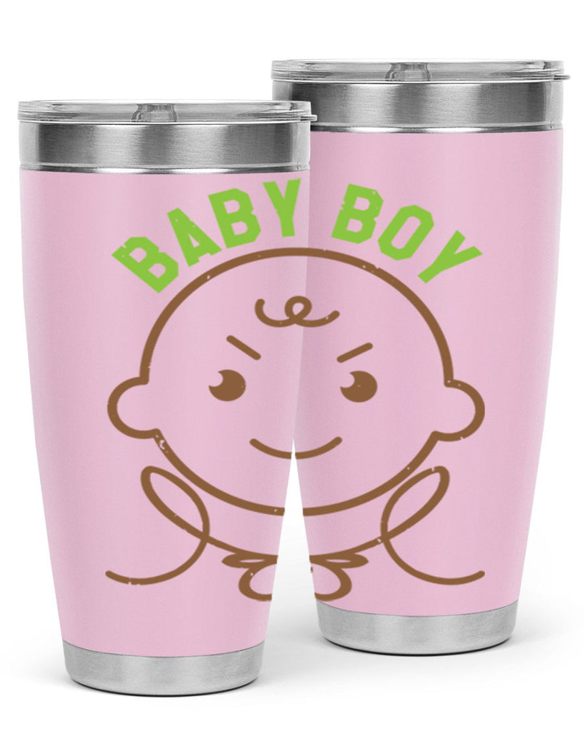 Baby Boy Style 4#- baby shower- tumbler