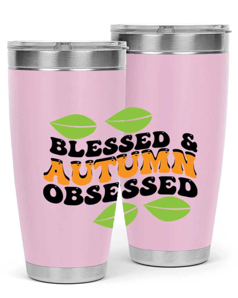 Blessed Autumn Obsessed 48#- fall- Tumbler