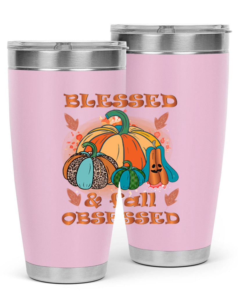 Blessed Fall Obsessed 49#- fall- Tumbler