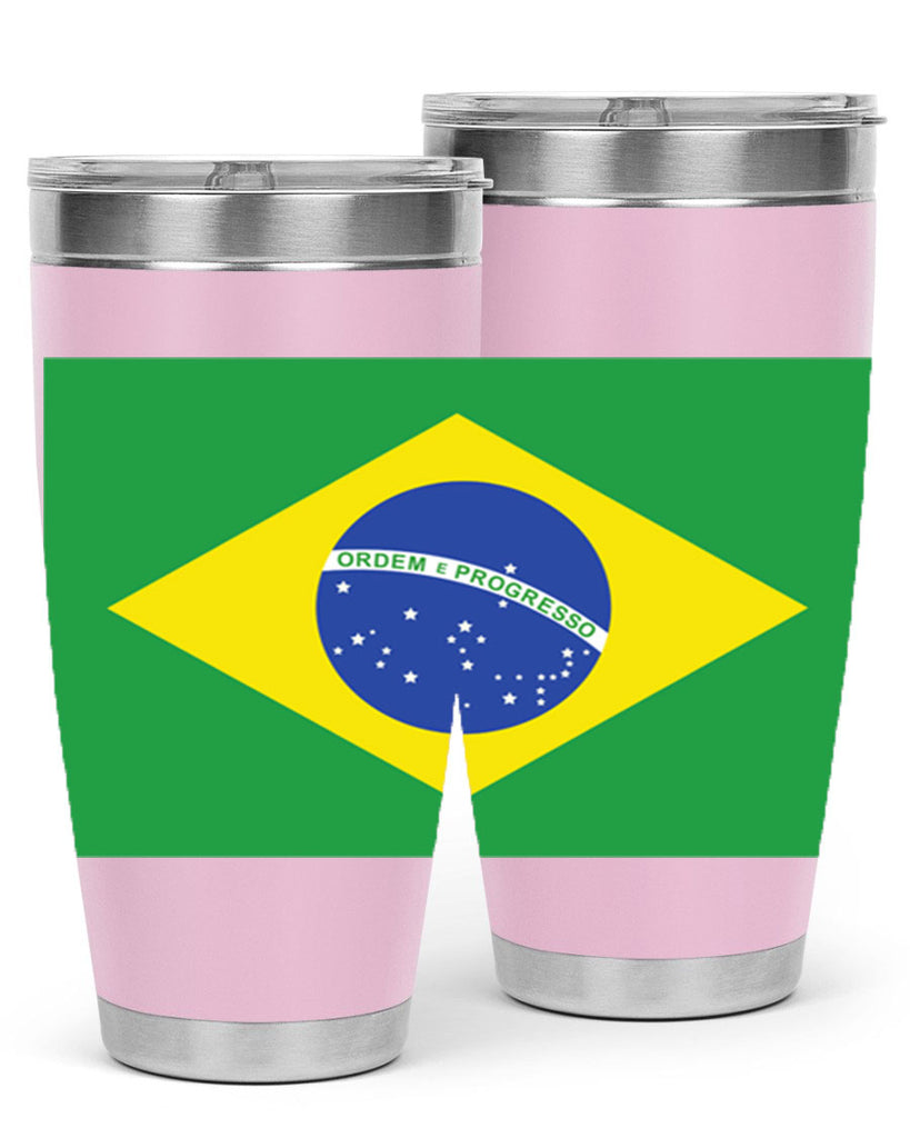 Brazil 174#- world flags- Tumbler