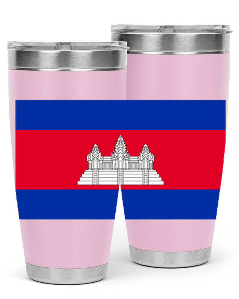 Cambodia 168#- world flags- Tumbler