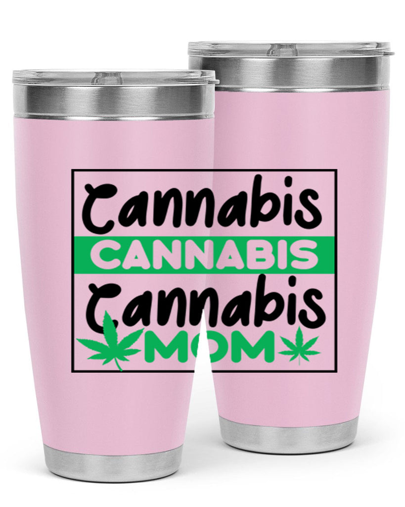 Cannabis Mom 49#- marijuana- Tumbler