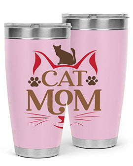 Cat Mom Style 6#- cat- Tumbler