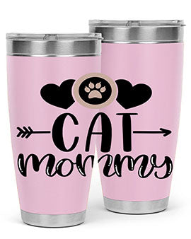 Cat Mommy Style 87#- cat- Tumbler