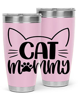 Cat Mommy Style 88#- cat- Tumbler