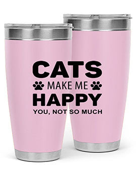 Cats Make Me Style 40#- cat- Tumbler