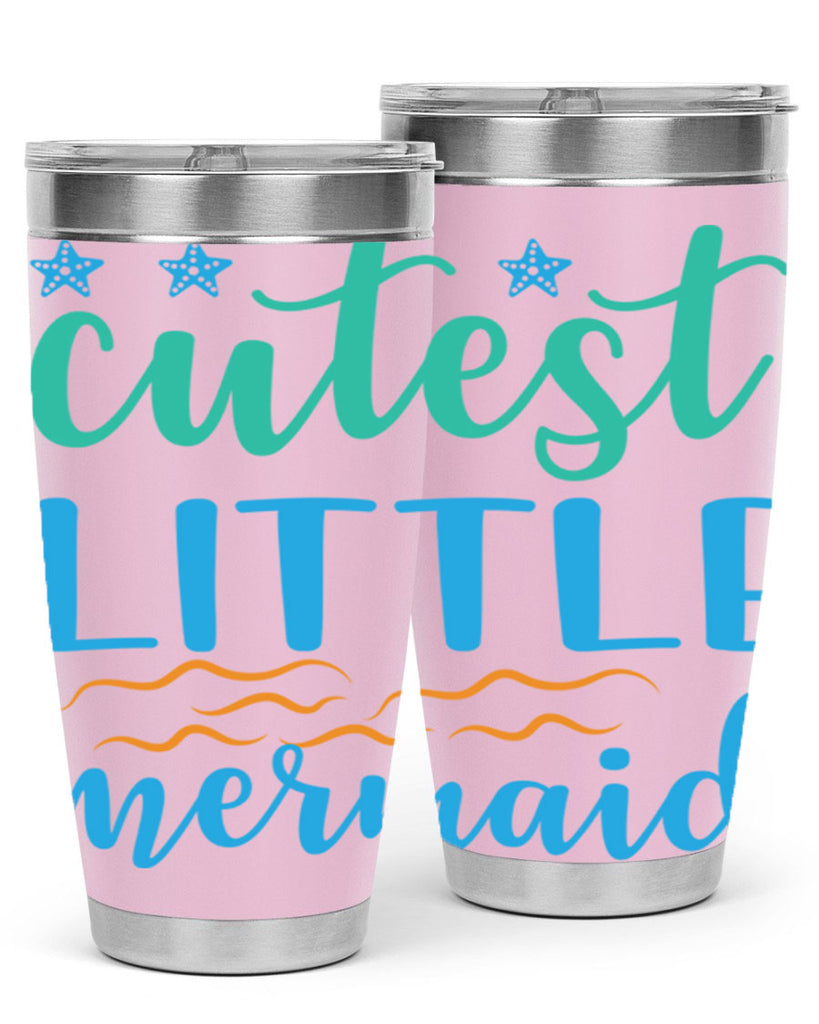 Cutest Little Mermaid Design 97#- mermaid- Tumbler