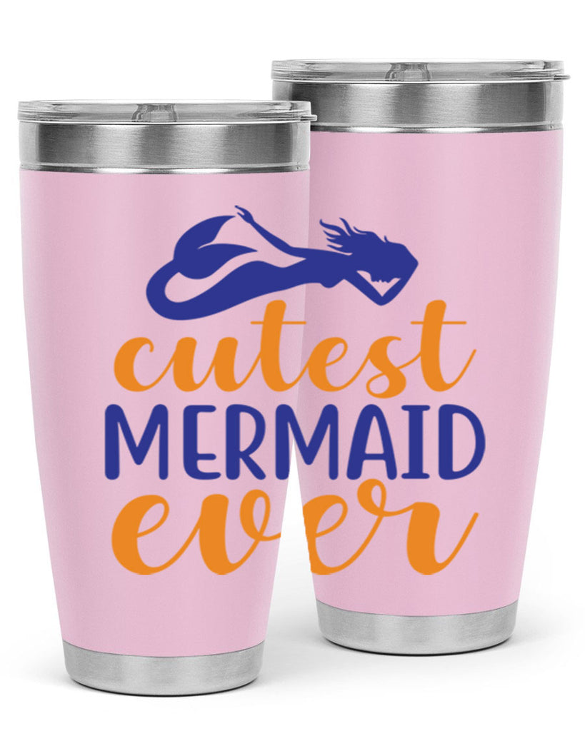 Cutest Mermaid Ever 91#- mermaid- Tumbler
