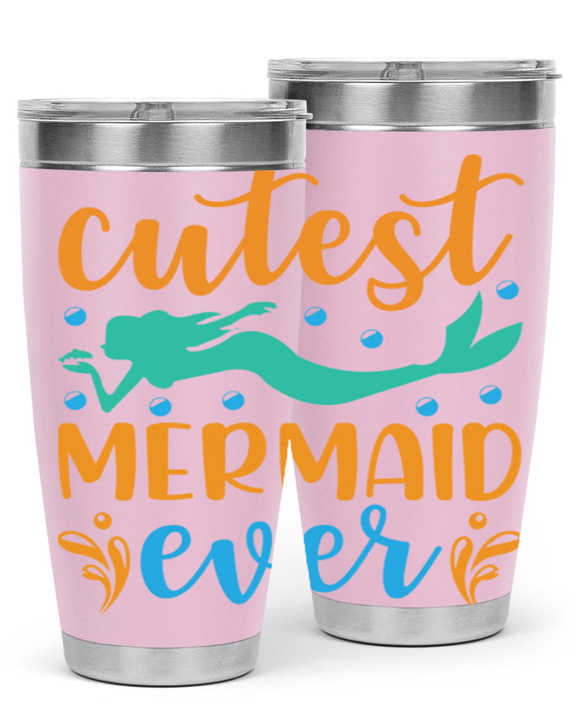 Cutest Mermaid Ever Design 102#- mermaid- Tumbler