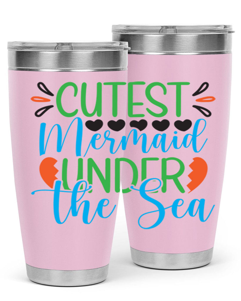 Cutest Mermaid Under The Sea 109#- mermaid- Tumbler
