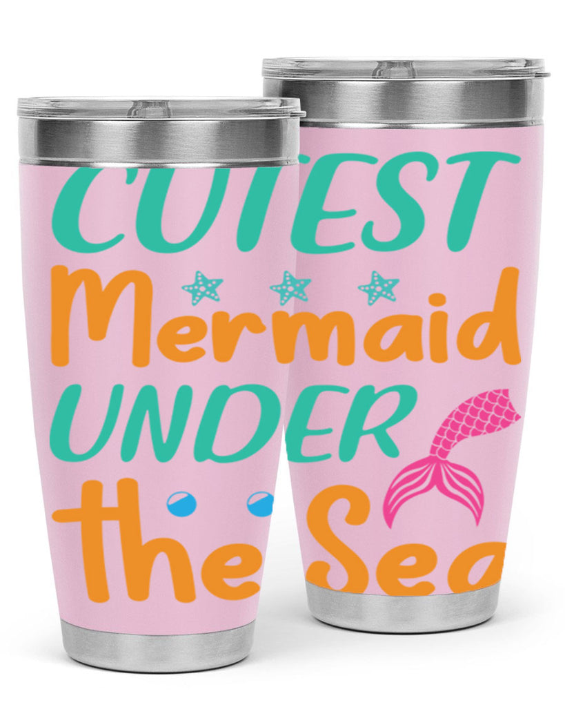 Cutest Mermaid Under the Sea 107#- mermaid- Tumbler