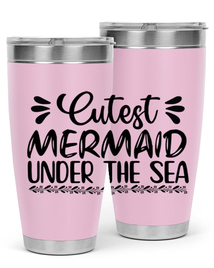 Cutest mermaid under the sea 105#- mermaid- Tumbler