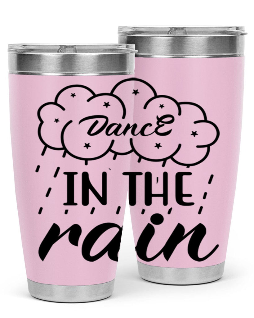 Dance in the rain  122#- spring- Tumbler