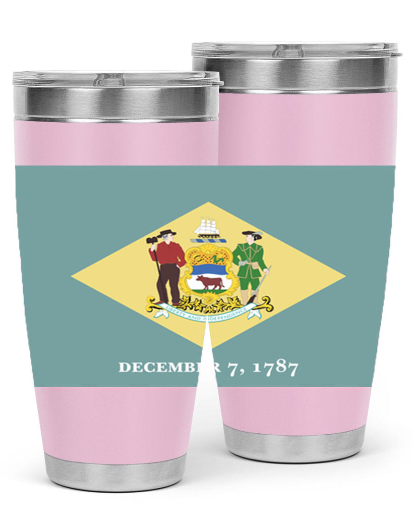 Delaware 44#- Us Flags- Tumbler